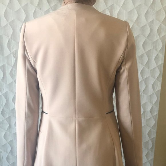 BCBGMaxAzria Derek Blazer/Jacket Blush Pink Color - Size XXS - Picture 5 of 5